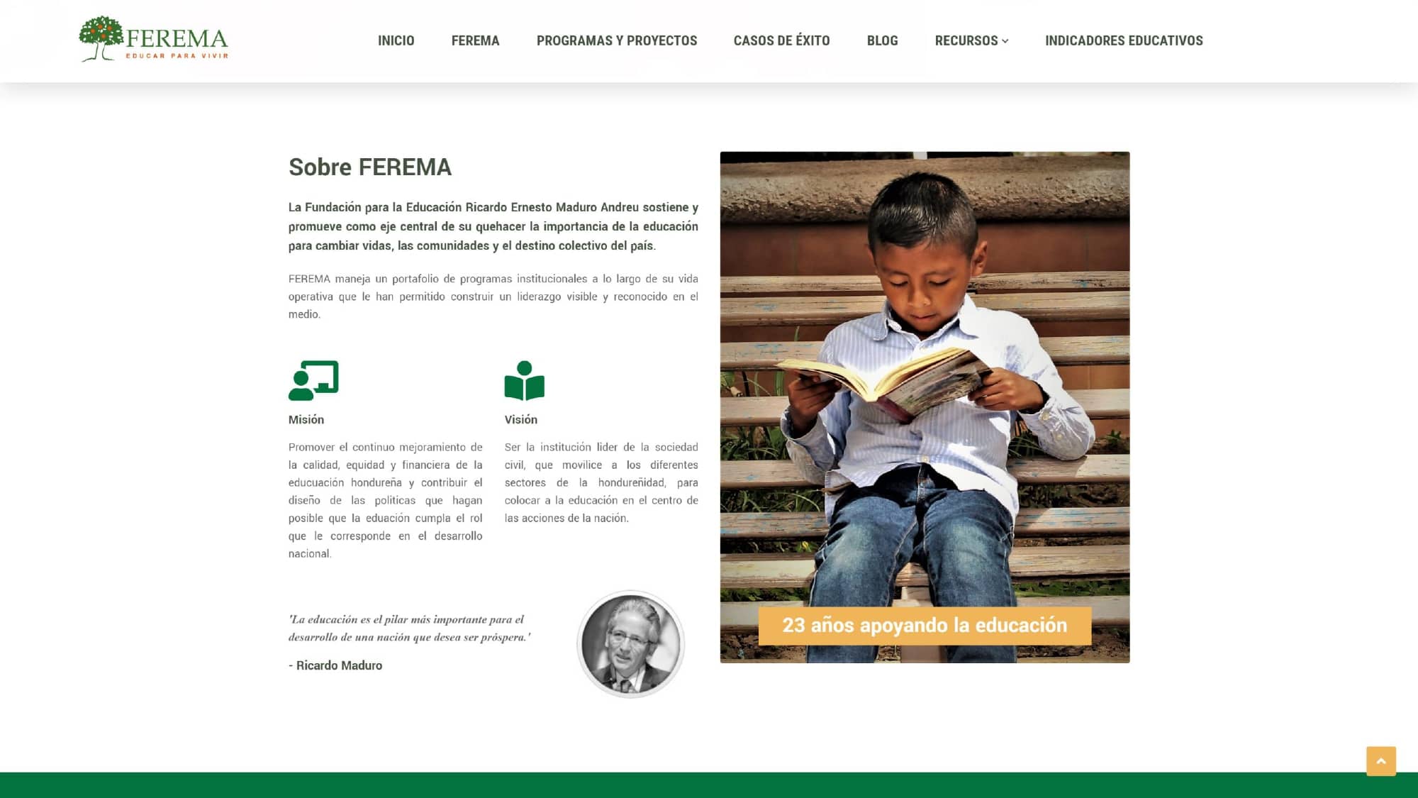 ferema-fundacion-pagina-web
